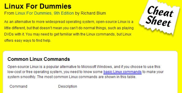 Linux for dummies