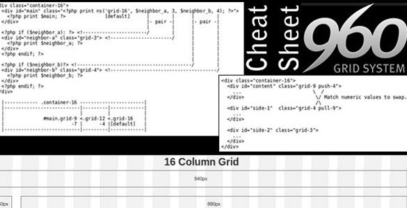 960 Grid System Cheat Sheet